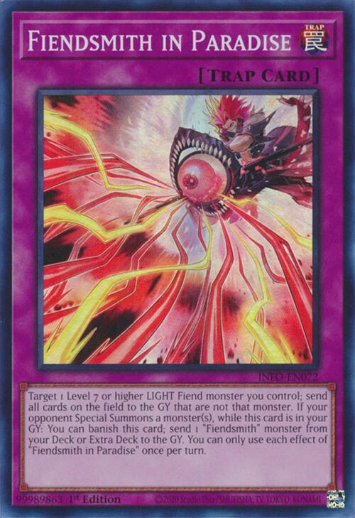 Fiendsmith in Paradise INFO-EN072 YuGiOh The Infinite Forbidden