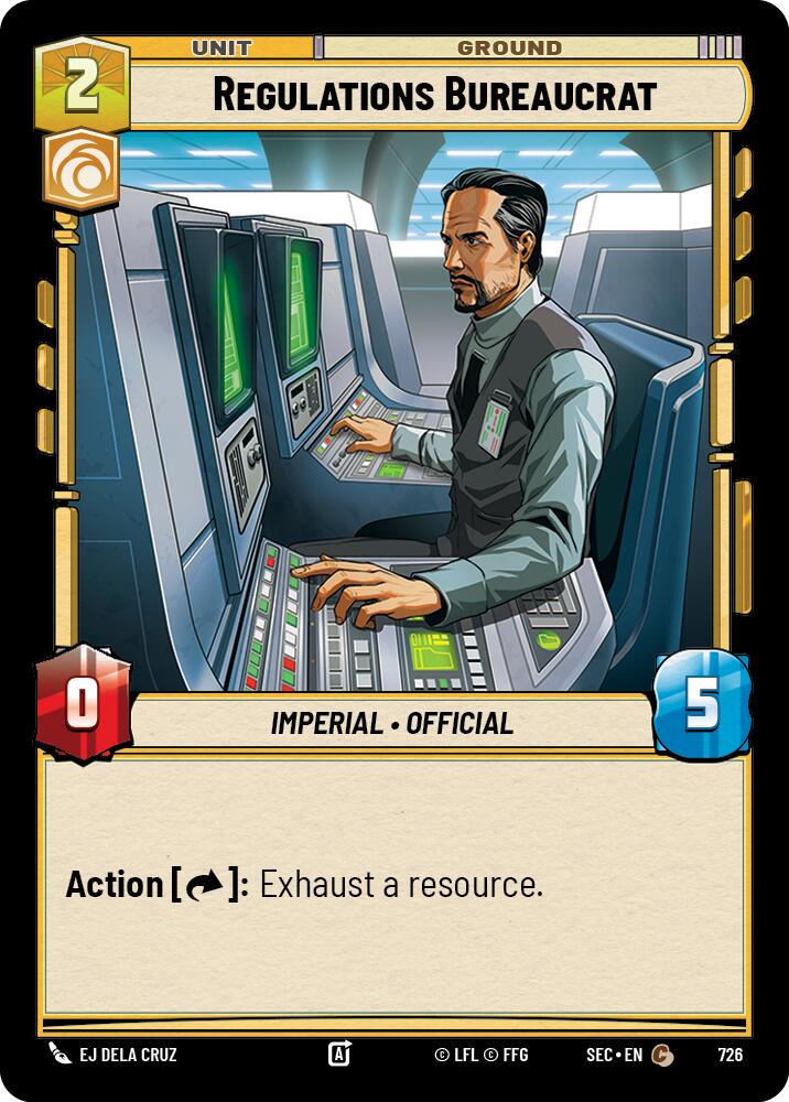 Regulations Bureaucrat [Foil] #726