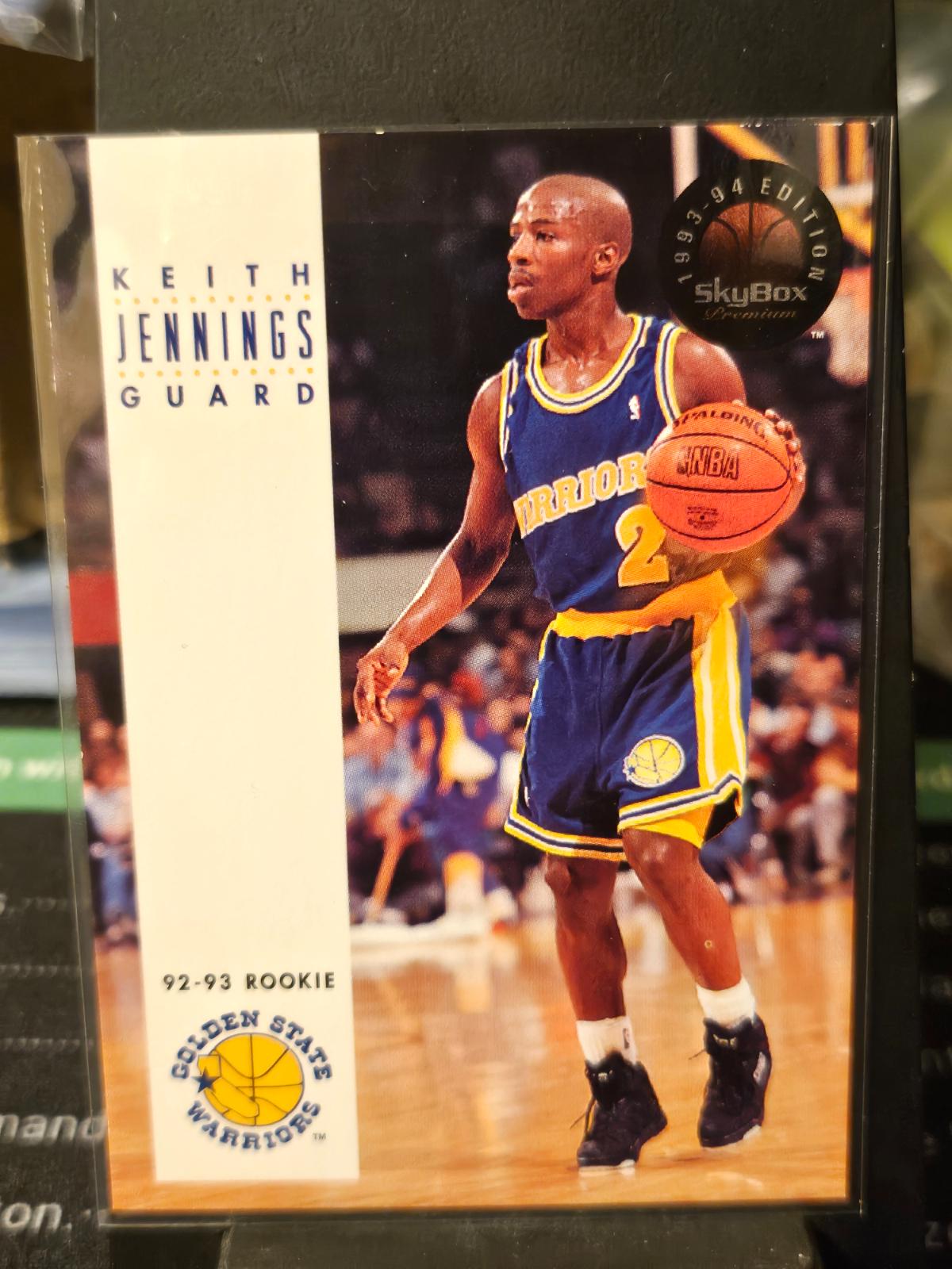 Keith Jennings #225 Basketball Cards 1993 Skybox Premium