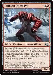 Crimson Operative #848