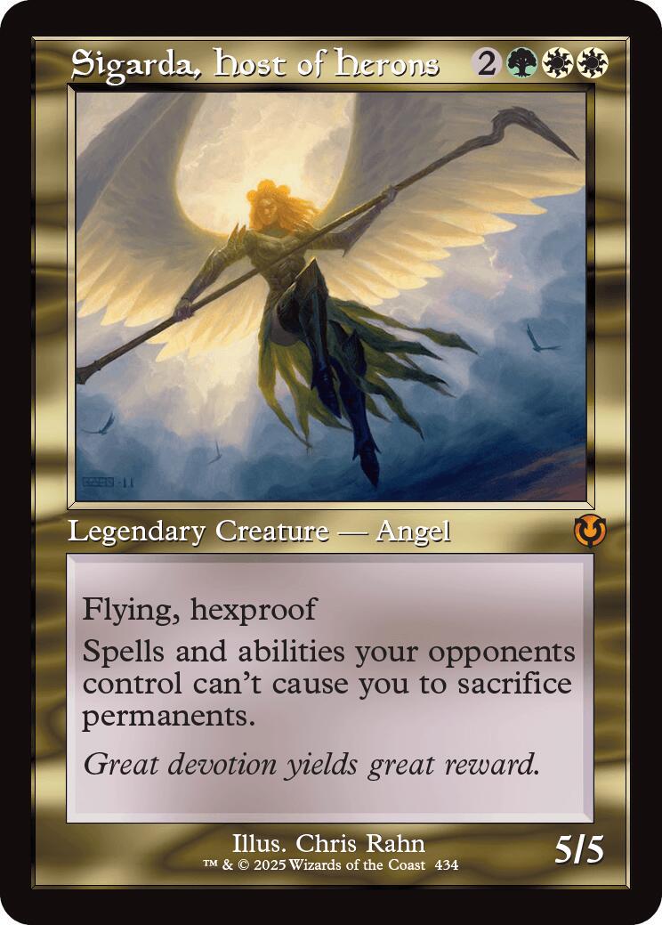 Sigarda, Host of Herons #434 Magic Innistrad Remastered