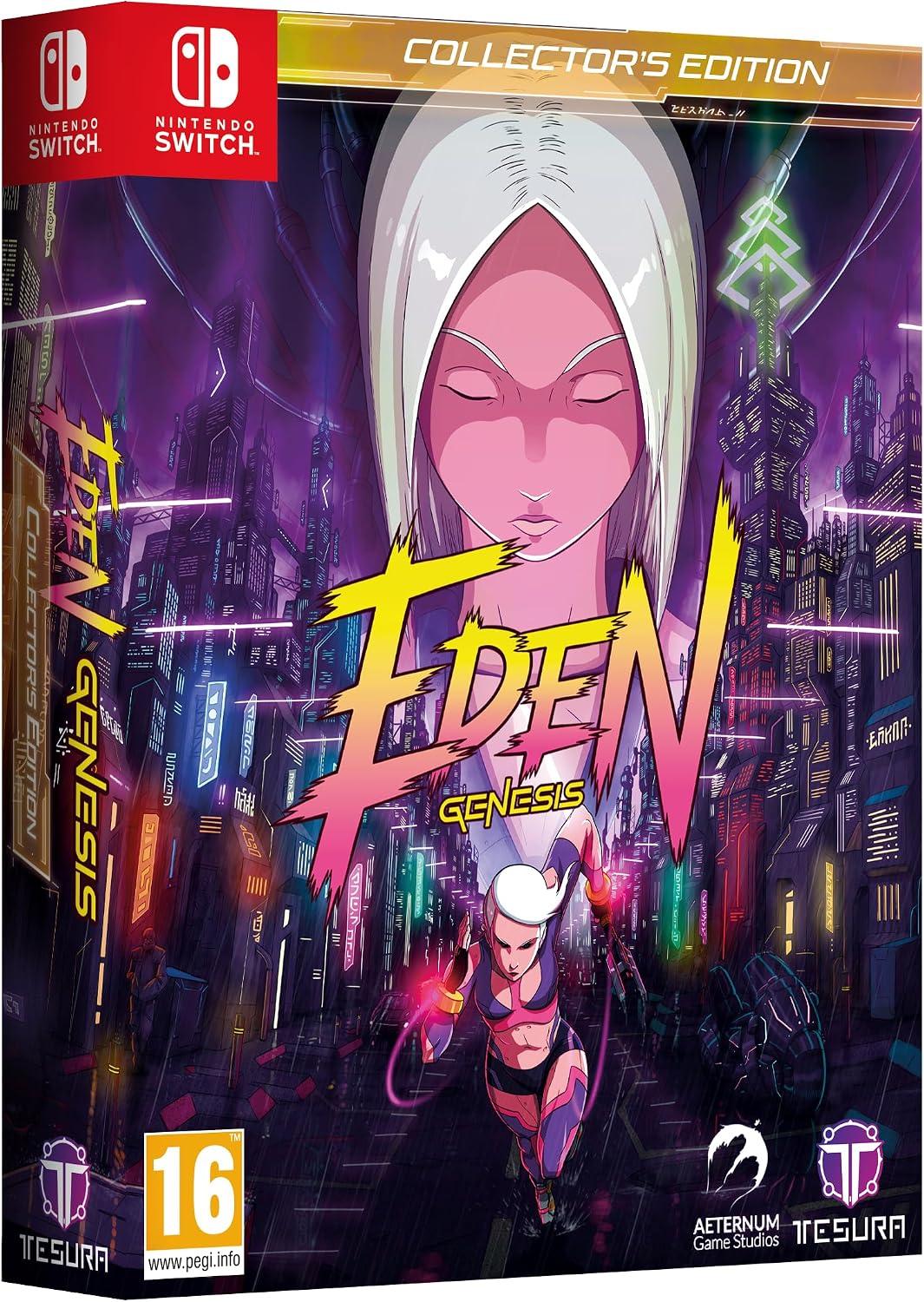 Carátula de Eden Genesis. Collector's Edition para Switch (edición PAL España)