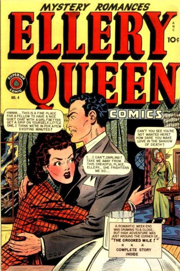 Ellery Queen #4 (1949) Comic Books Ellery Queen