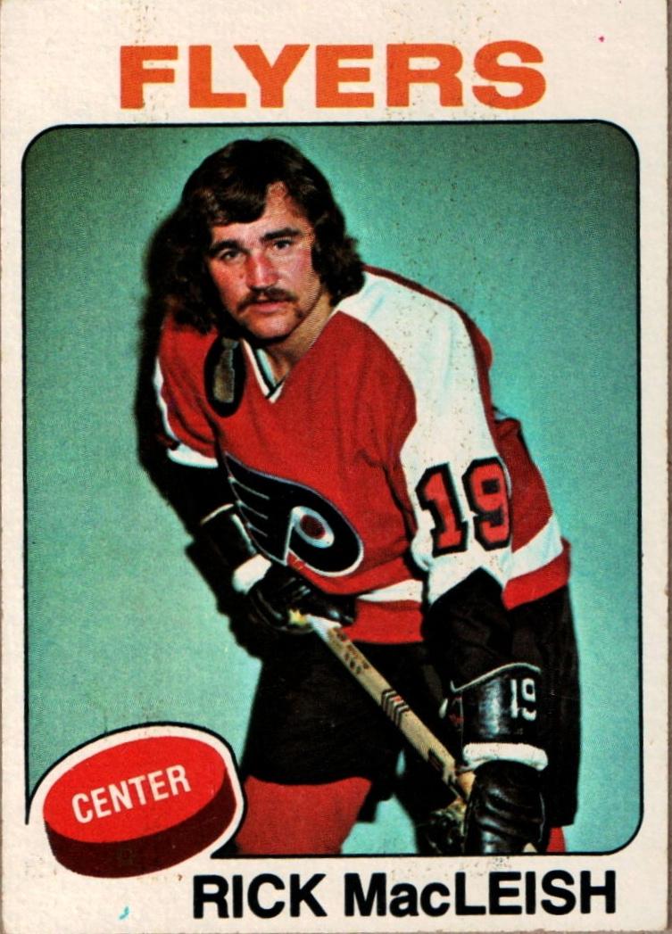 Rick MacLeish #20 Hockey Cards 1975 Topps