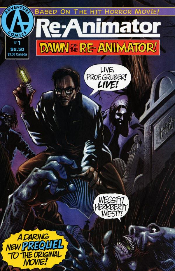 Re-Animator: Dawn of the Re-animator #1 (1992) Comic Books Re-Animator: Dawn of the Re-animator