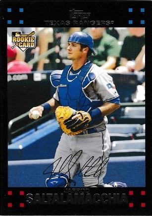 Jarrod Saltalamacchia #UH159 Baseball Cards 2007 Topps Update & Highlights