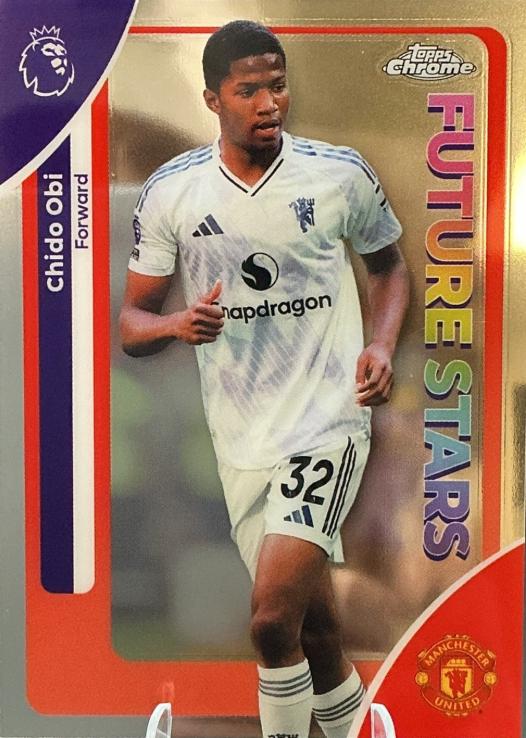 Chido Obi #140 2026 Topps Chrome Premier League