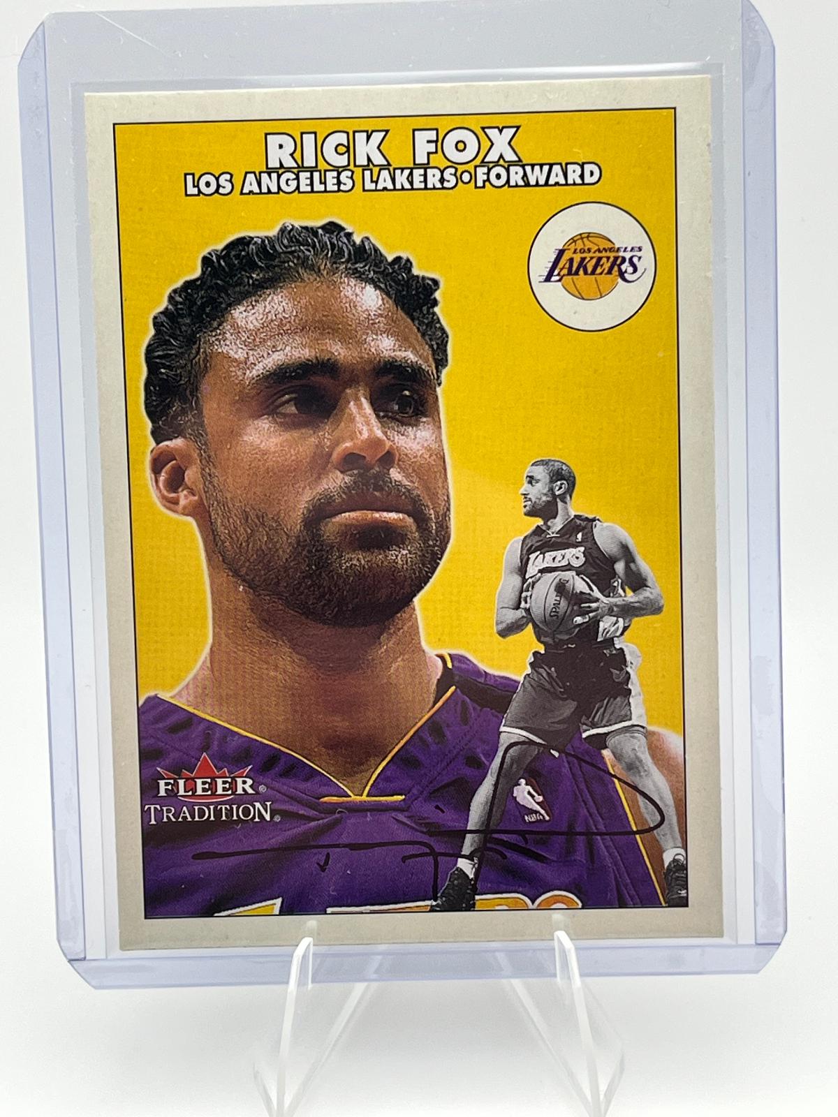 Rick Fox #12 Basketball Cards 2000 Fleer Tradition