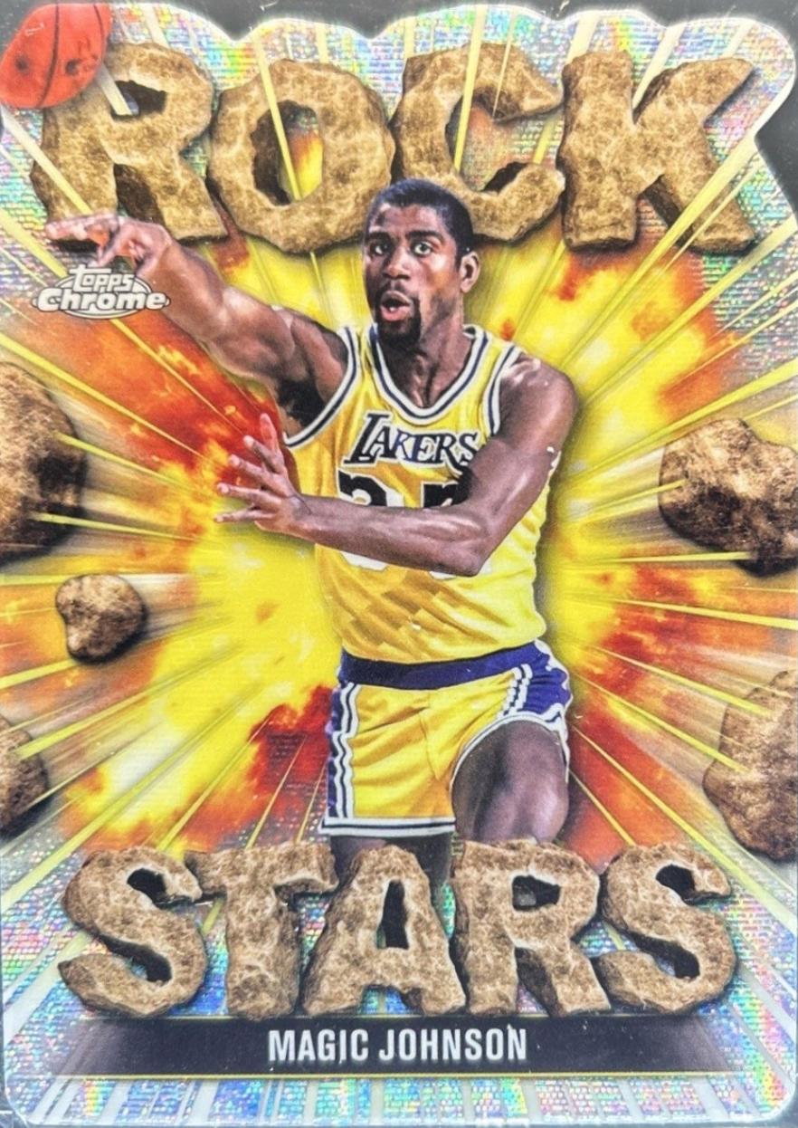 MAGIC JOHNSON のウルトラレアカード！ Magic Johnson #RS-11 Prices | 2025 Topps Chrome Rock Stars