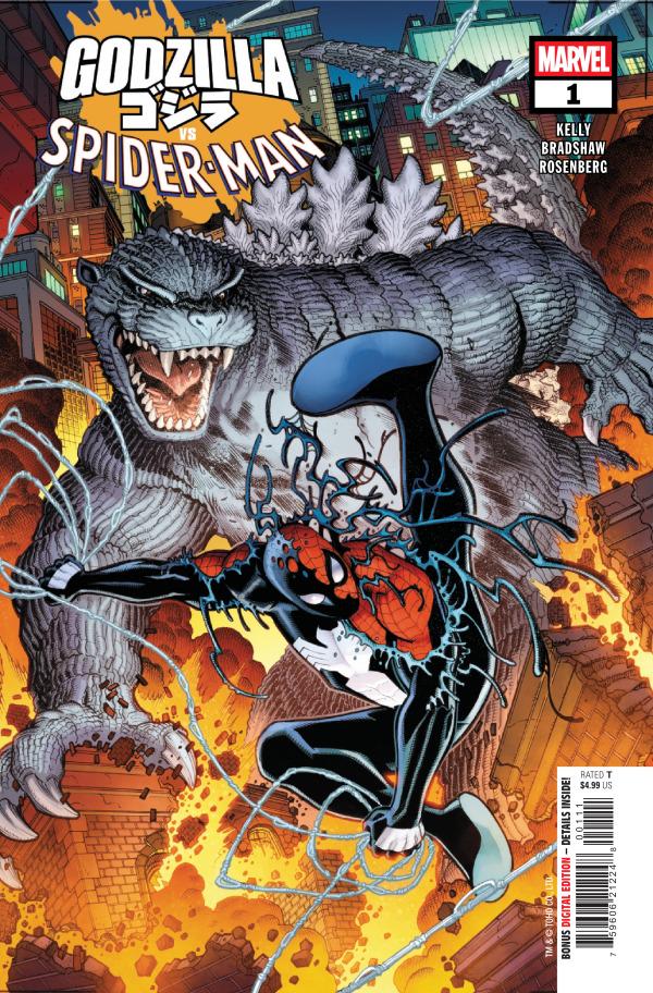 Godzilla vs. Spider-Man #1 (2025) Comic Books Godzilla vs. Spider-Man