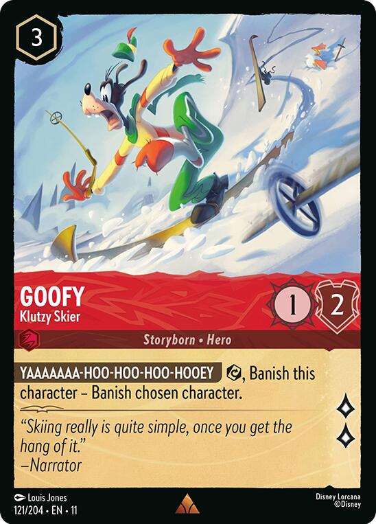 Goofy - Klutzy Skier #121 Prices | Lorcana Winterspell | Lorcana Cards