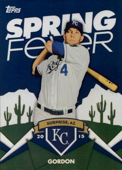 Alex Gordon #SF-40 Baseball Cards 2015 Topps Spring Fever