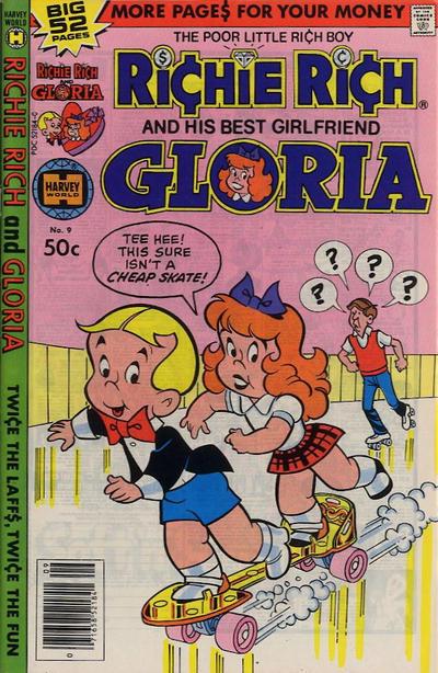 Richie Rich and His Best Girlfriend Gloria #9 (1979) Comic Books Richie Rich and His Best Girlfriend Gloria
