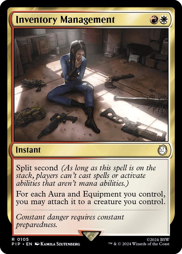Inventory Management (Magic Fallout)