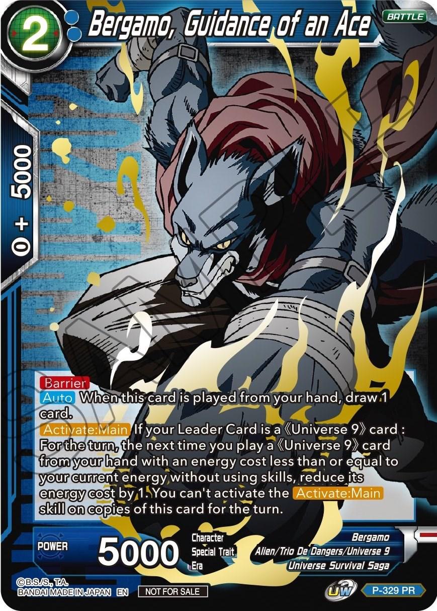 Bergamo, Guidance of an Ace P-329 Dragon Ball Super Divine Multiverse Release Promos