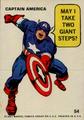 May I take two giant steps? | Marvel 1967 Philadelphia Sticker