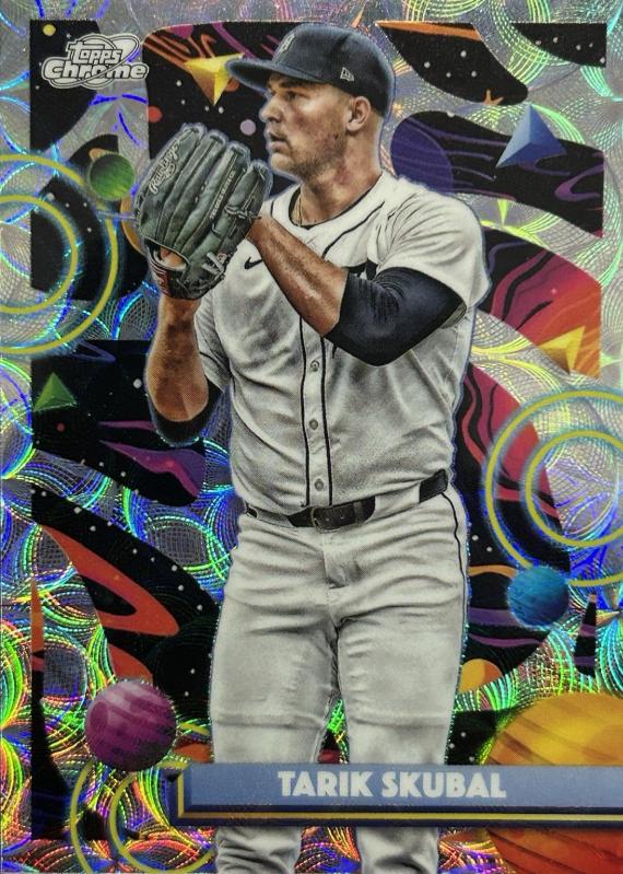 宇宙球極王　ベイサーQ フルタ　シール Tarik Skubal [Nucleus Refractor] #127 Prices | 2025 Topps Cosmic