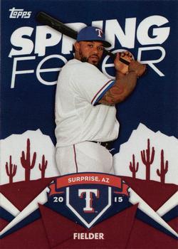 Prince Fielder #SF-43 Baseball Cards 2015 Topps Spring Fever