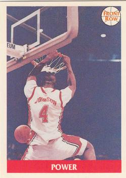Larry Johnson #46 1991 Front Row Italian English Basketball