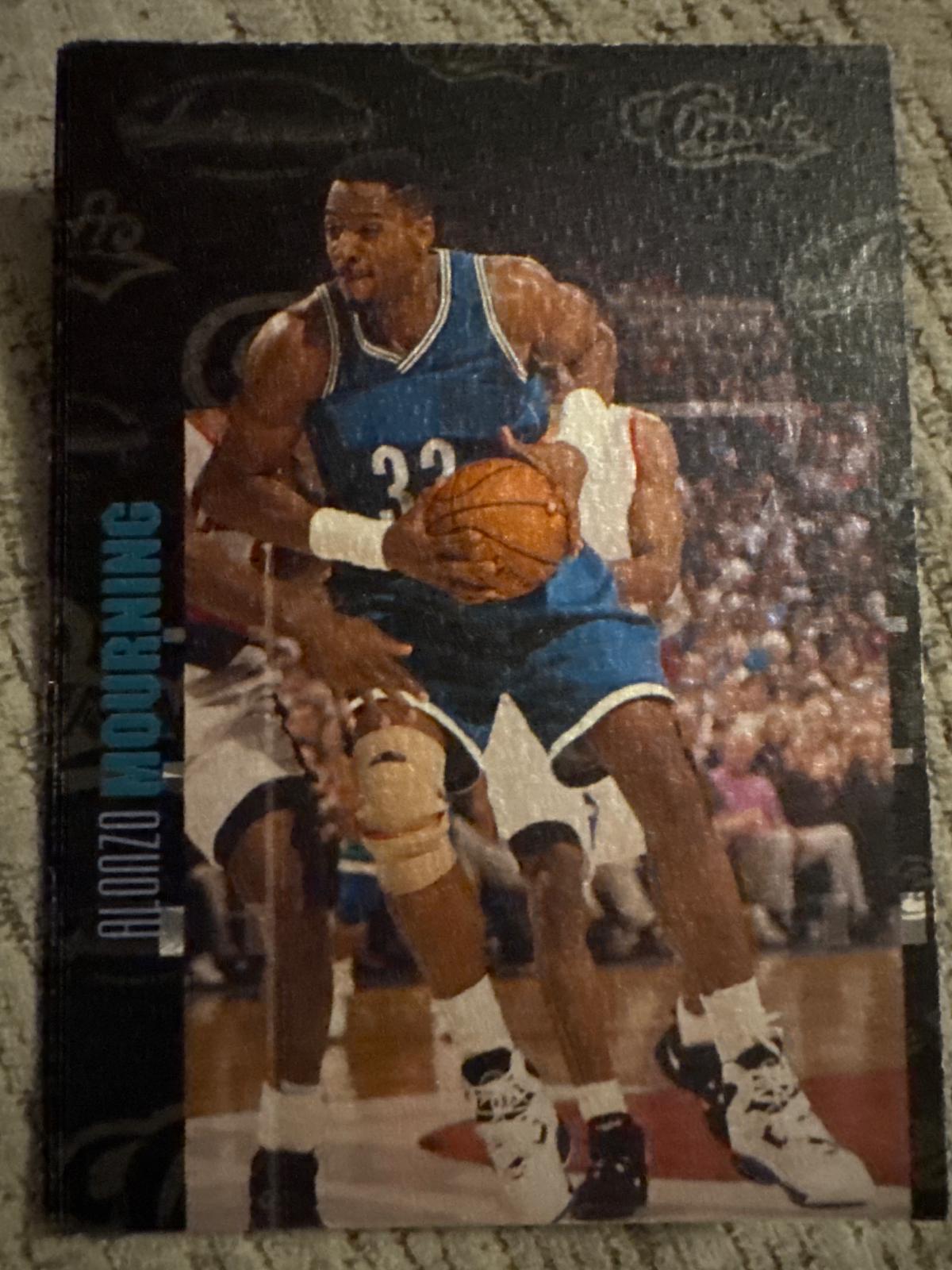 Alonzo Mourning #CO7 1994 Classic Ted Williams Co Op Basketball