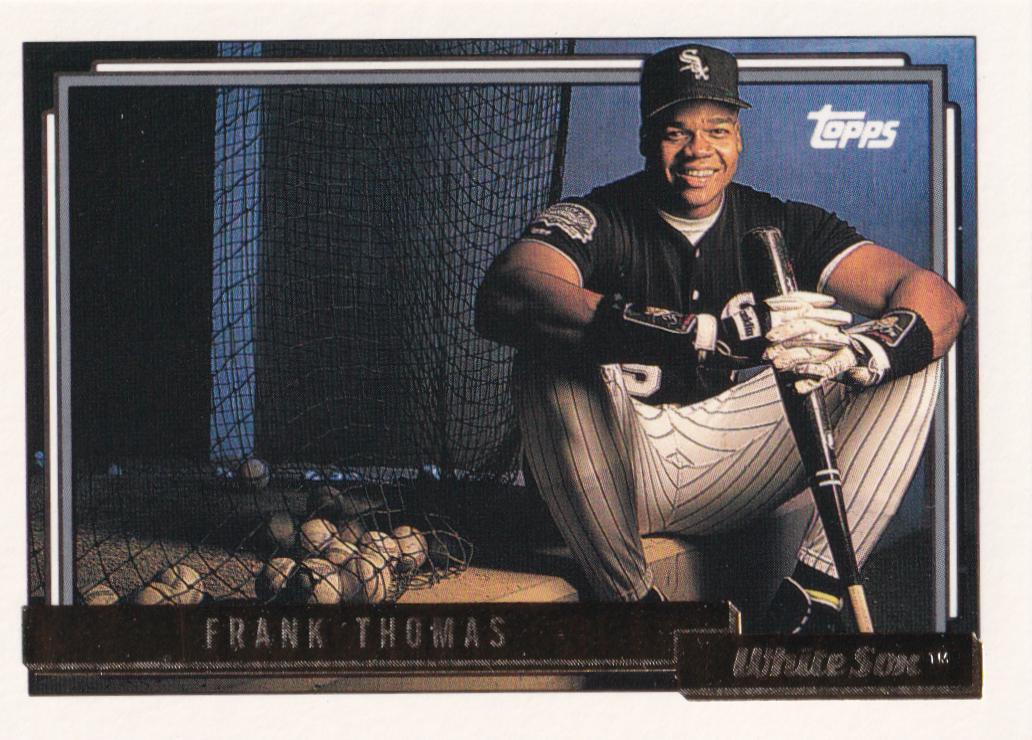 rare frank thomas cards -2002 TOPPS Card - Graded 8.5 - Baseball Card - Gorgeous Card PSA Set Registry: Frank Thomas,