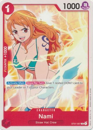 Nami ST01-007 One Piece Starter Deck 1: Straw Hat Crew