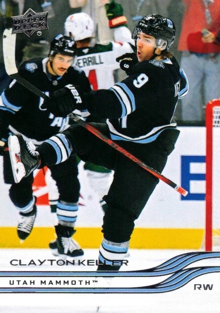 Clayton Keller #422 2025 Upper Deck Series 2 Hockey