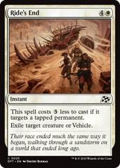 Ride's End [Foil] #25