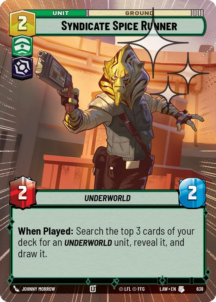 Syndicate Spice Runner [Hyperspace Foil] #638