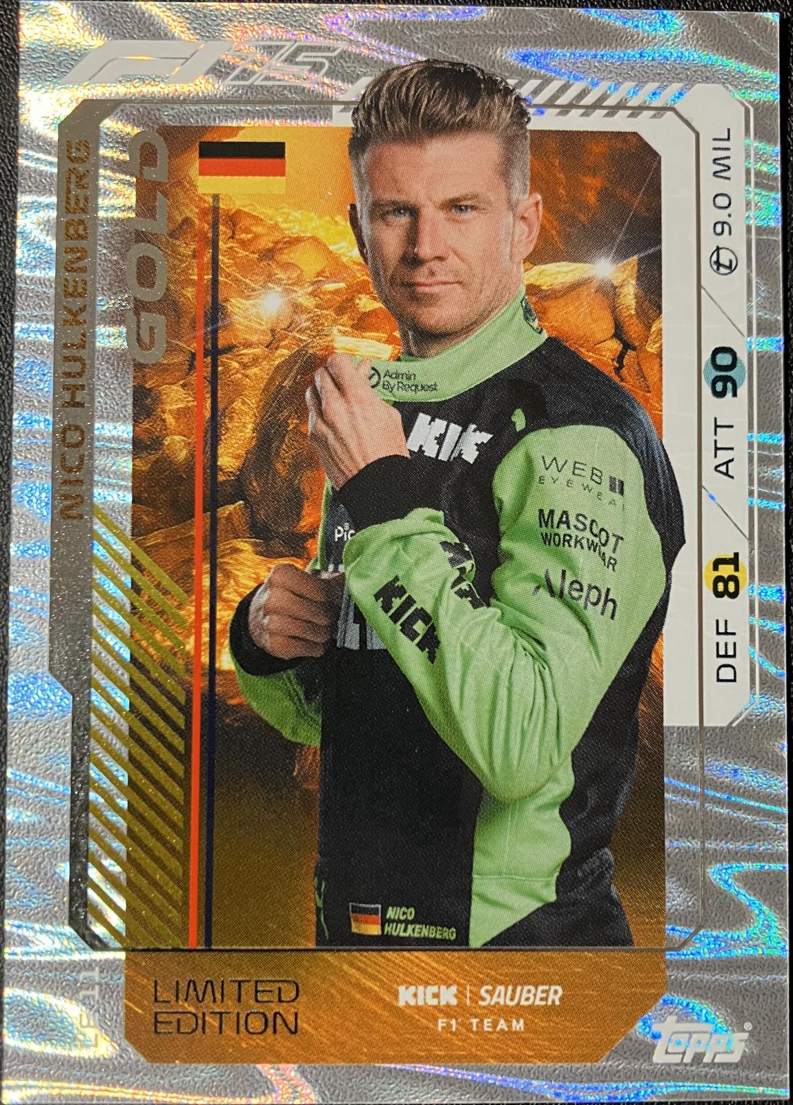 Nico Hulkenberg #LE11 Prices | 2025 Topps F1 Turbo Attax Limited