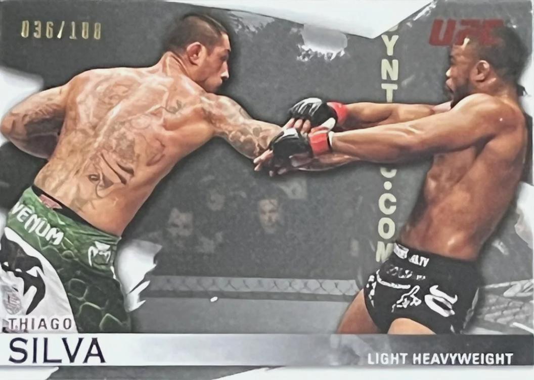 Thiago Silva #40 Ufc Cards 2010 Topps UFC Knockout