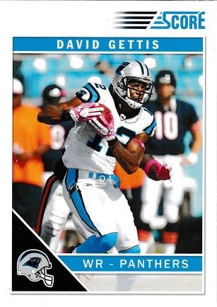 David Gettis #40 Football Cards 2011 Panini Score