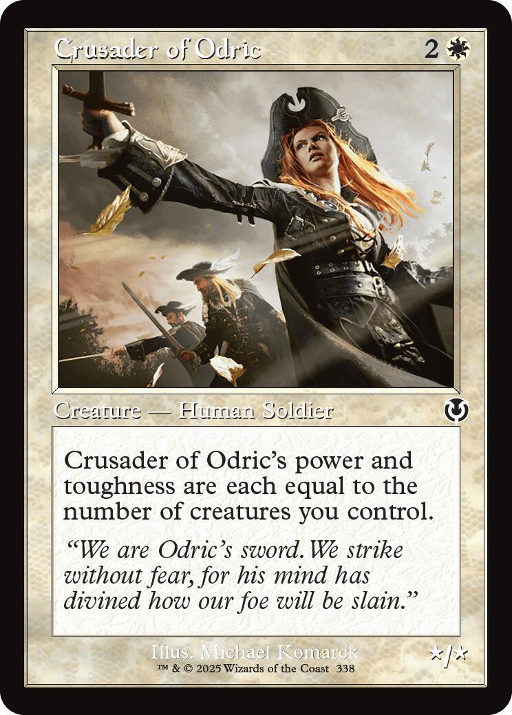Crusader of Odric #338 Magic Innistrad Remastered