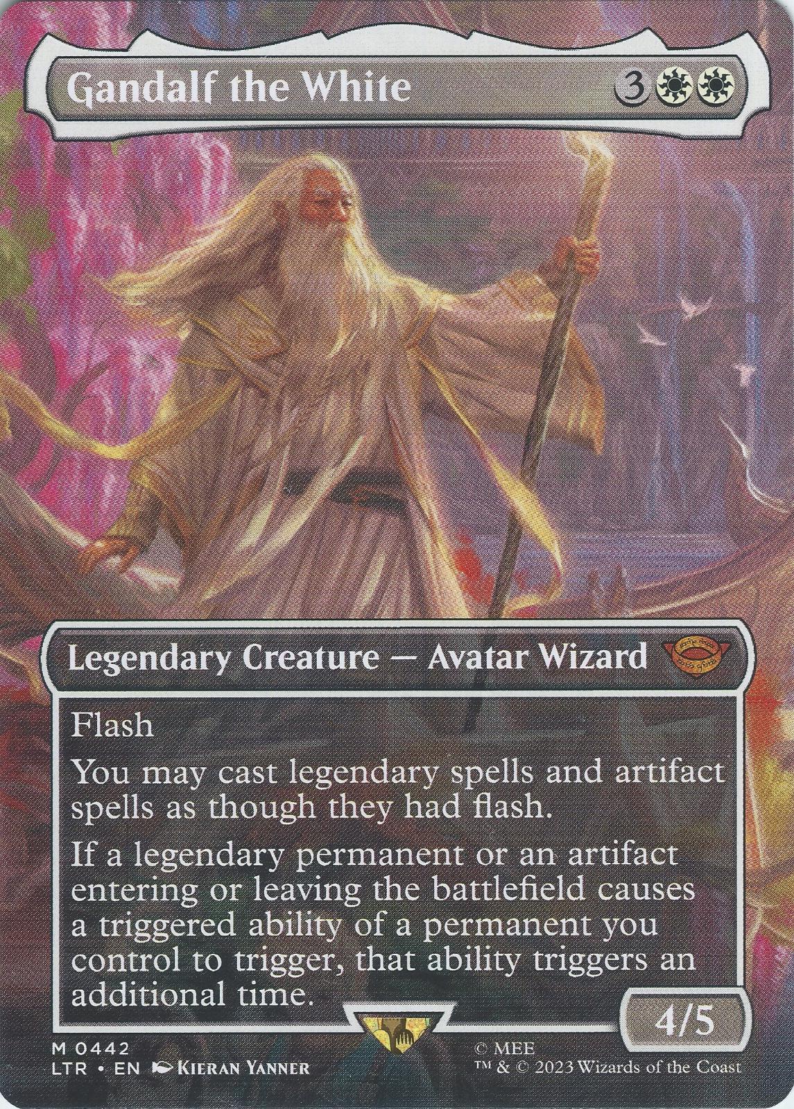 Gandalf the White #442 Magic Lord of the Rings