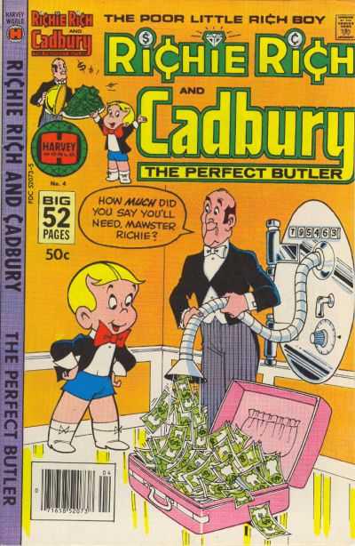 Richie Rich and Cadbury #4 (1978) Comic Books Richie Rich And Cadbury