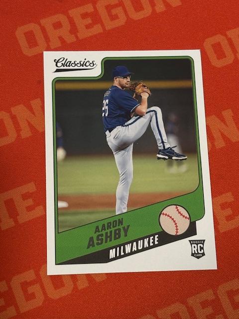 Aaron Ashby #7 Baseball Cards 2022 Panini Chronicles Classics