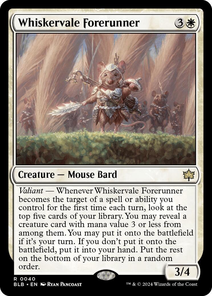 Whiskervale Forerunner (Magic Bloomburrow)
