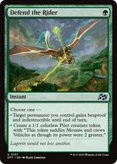 Defend the Rider [Foil] #157