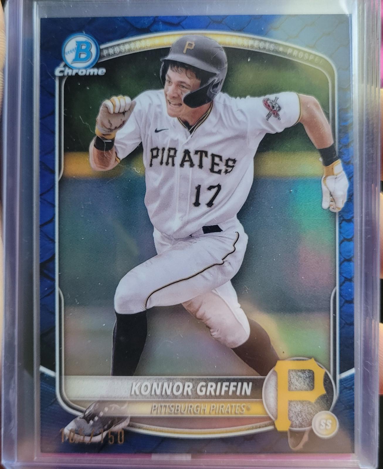 Konnor Griffin [Blue Pattern] #BP-86 Prices | 2025 Bowman 