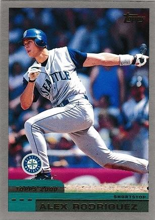 Alex Rodriguez #100 Baseball Cards 2000 Topps