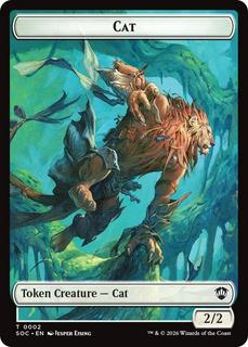 Cat // Inkling Double-Sided Token