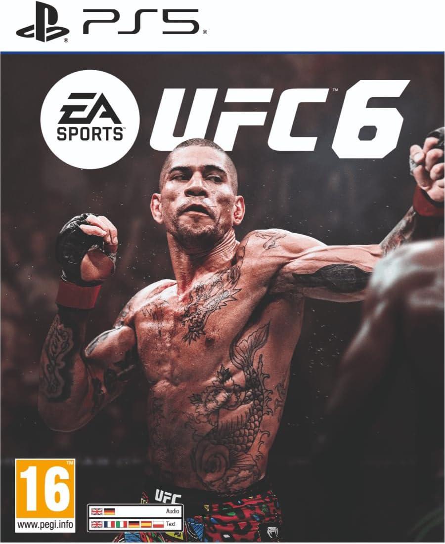 Carátula de UFC 6 para PS5 (edición PAL España)