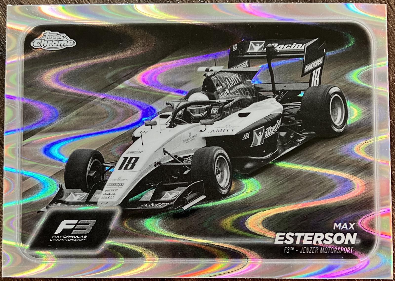 Max Esterson [Black White RayWave Refractor] #131 Prices | 2024 Topps ...