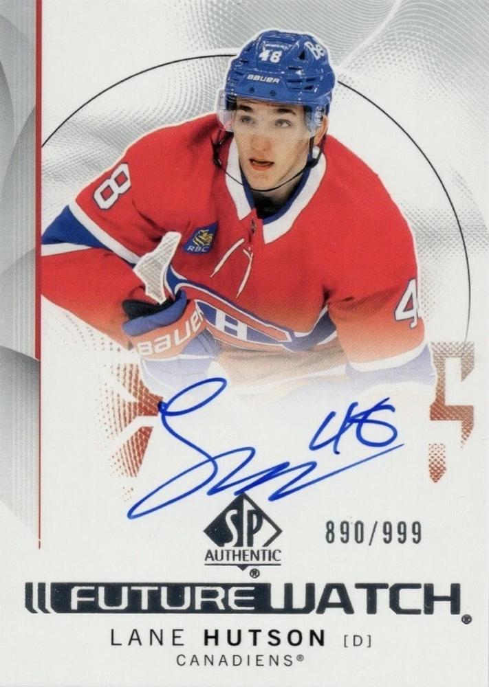 2024 SP Authentic Lane Hutson [Autograph] #139 card