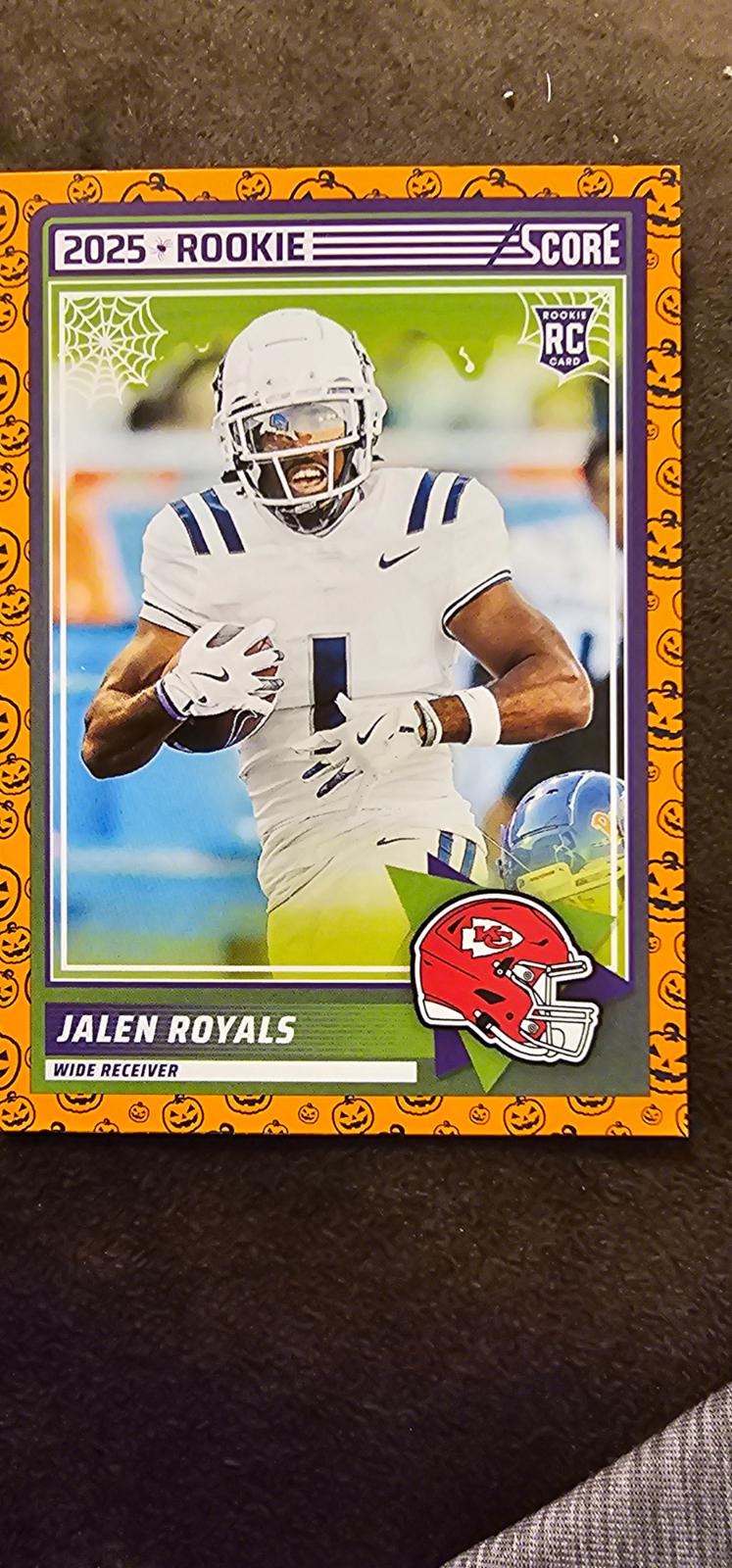 Jalen Royals #8 2025 Score A Treat Rookie Football