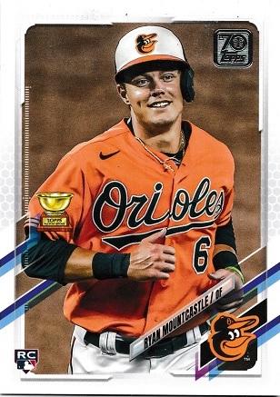 Ryan Mountcastle #143 Baseball Cards 2021 Topps