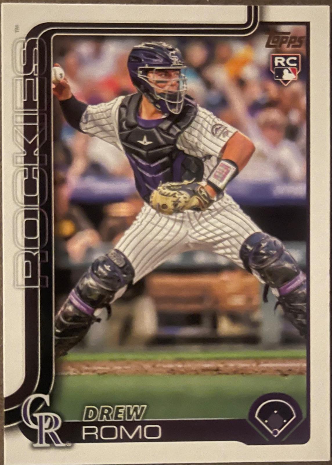 Drew Romo #296 Baseball Cards 2025 Topps