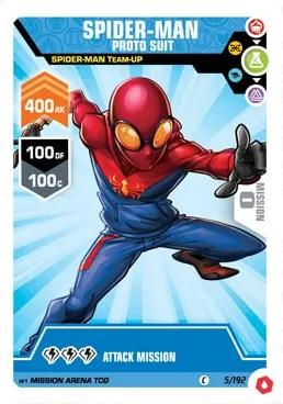 Spider-man Proto Suit #5 Marvel 2022 Mission Arena