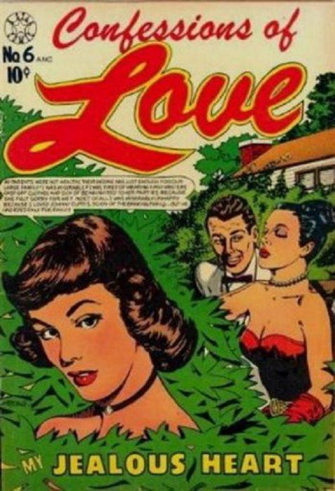 Confessions Of Love #6 (1953) Comic Books Confessions of Love