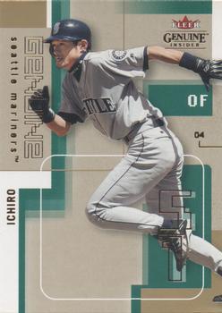 Ichiro #16 2004 Fleer Genuine Insider Baseball